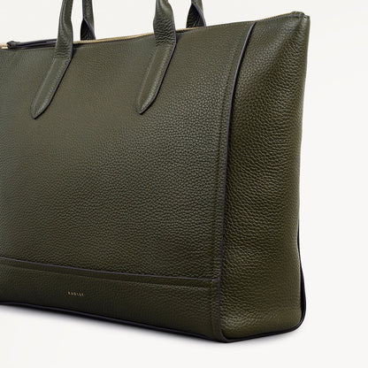 Radley London Pine Needle Medium Ziptop Tote Bag