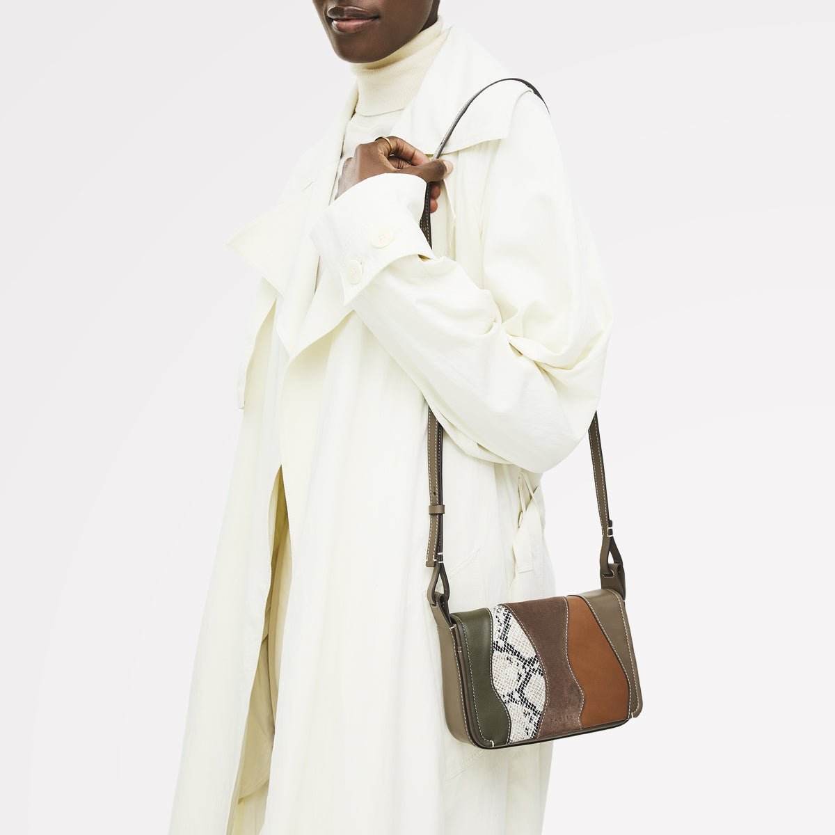 Radley London Coffee Small Flapover Cross Body Bag