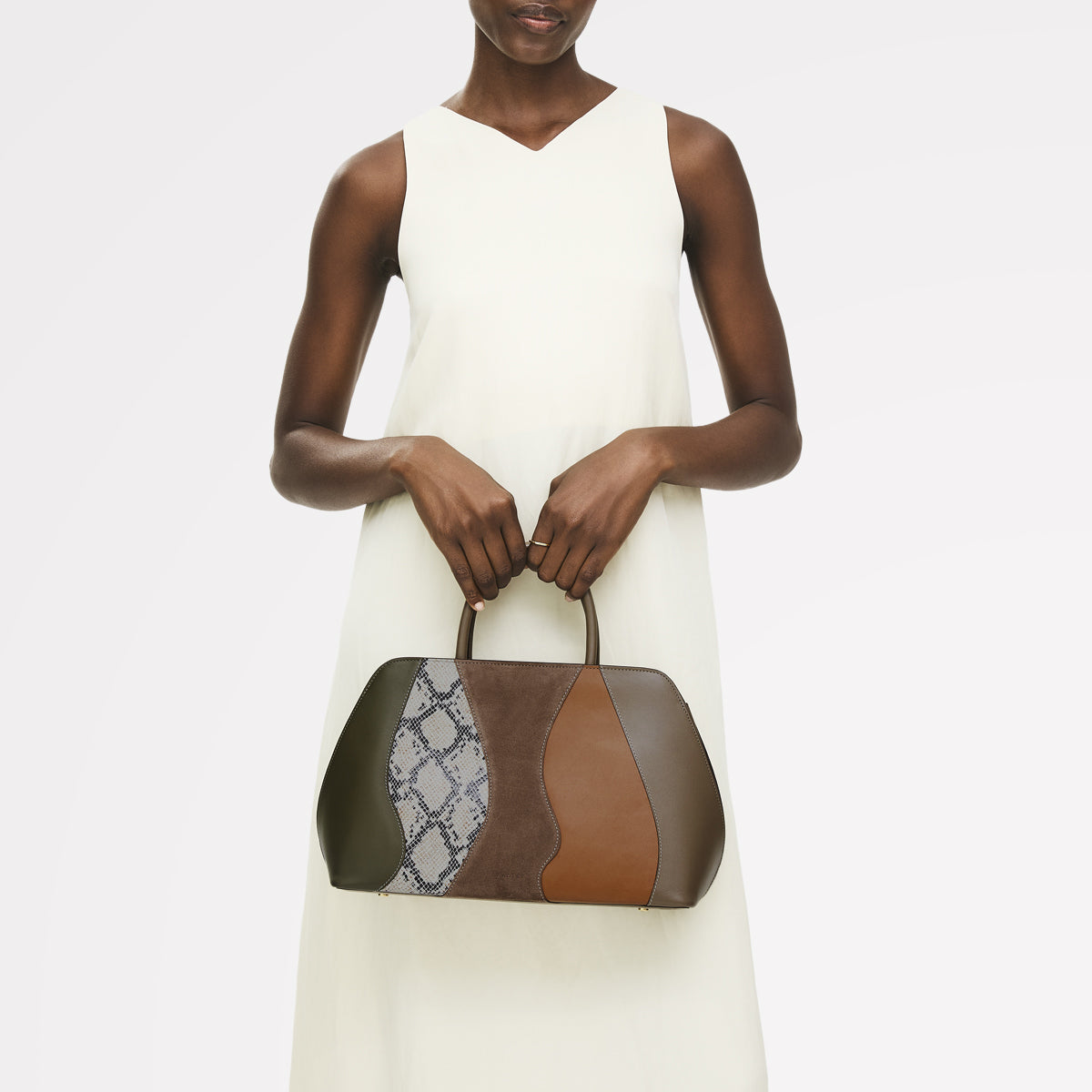 Radley London Coffee Medium Ziptop Grab Bag