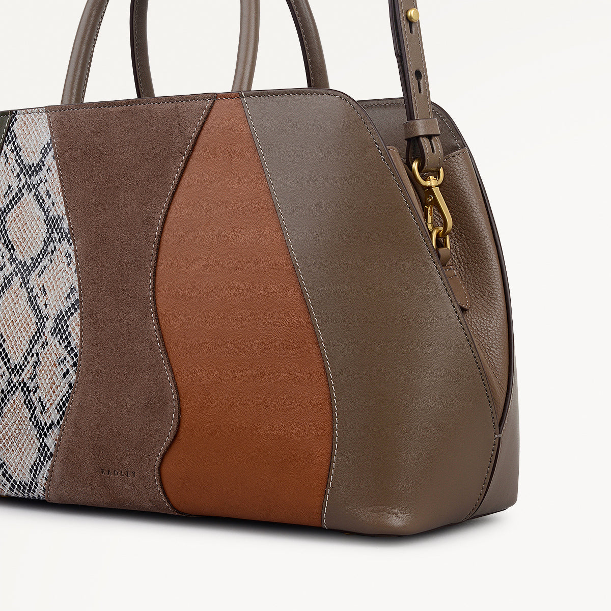Radley London Coffee Medium Ziptop Grab Bag