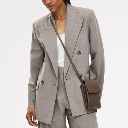 Radley London Coffee Medium Phone Cross Body Bag