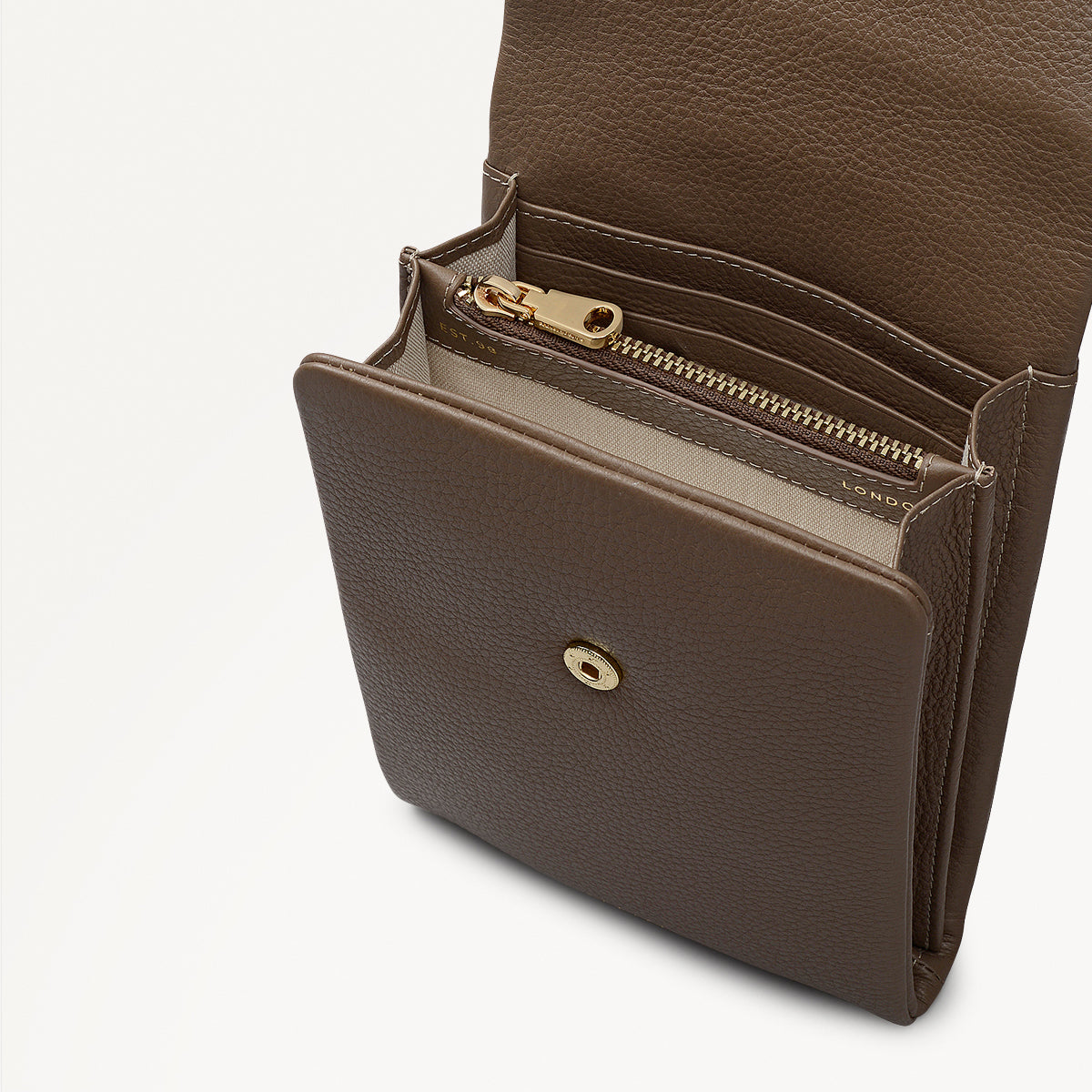 Radley London Coffee Medium Phone Cross Body Bag