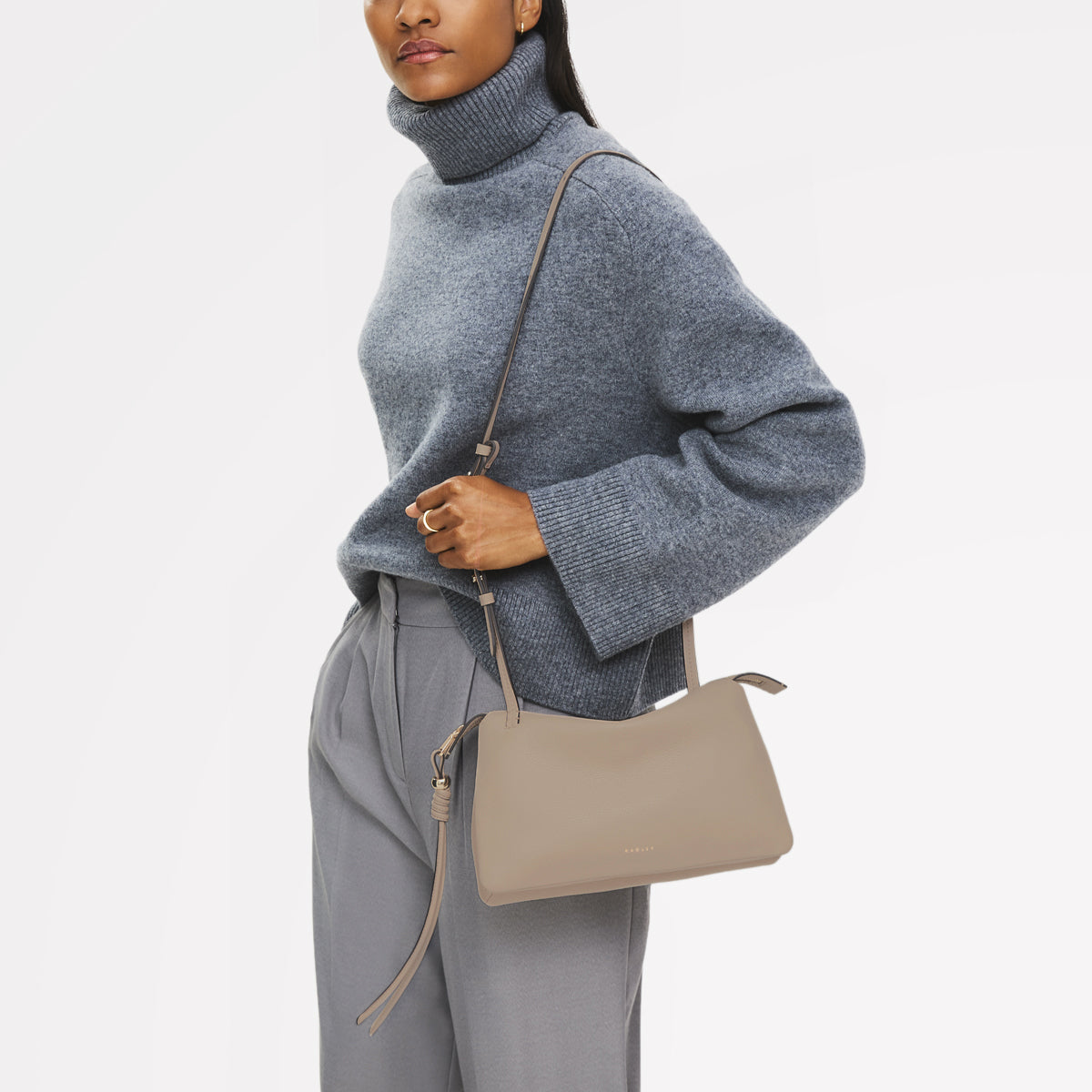 Radley London Porcini Medium Ziptop Cross Body Bag