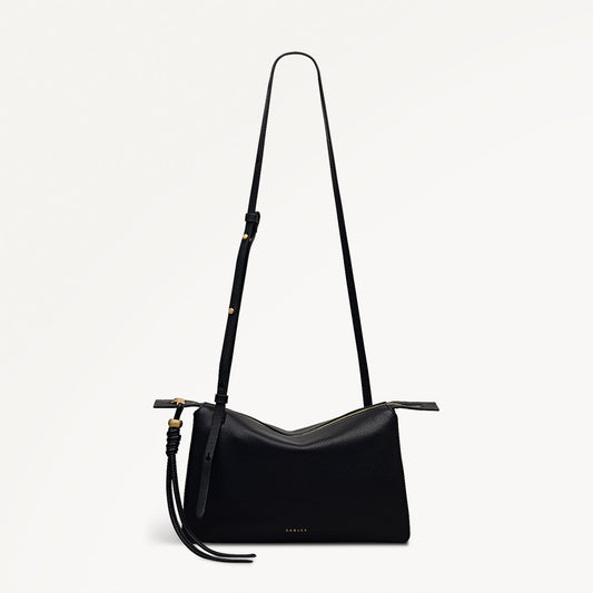 Radley London Black Medium Ziptop Cross Body Bag
