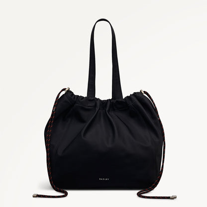 Radley London Black Large Open Top Tote Bag