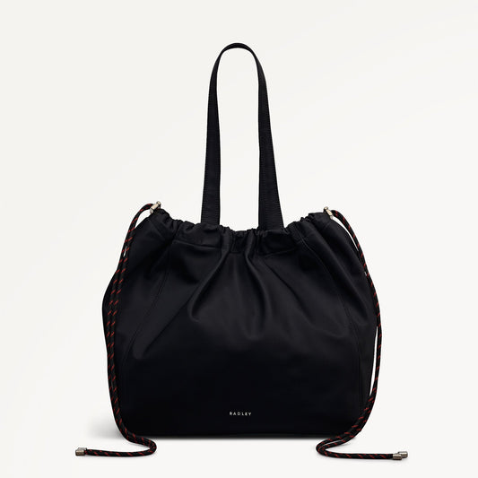 Radley London Black Large Open Top Tote Bag