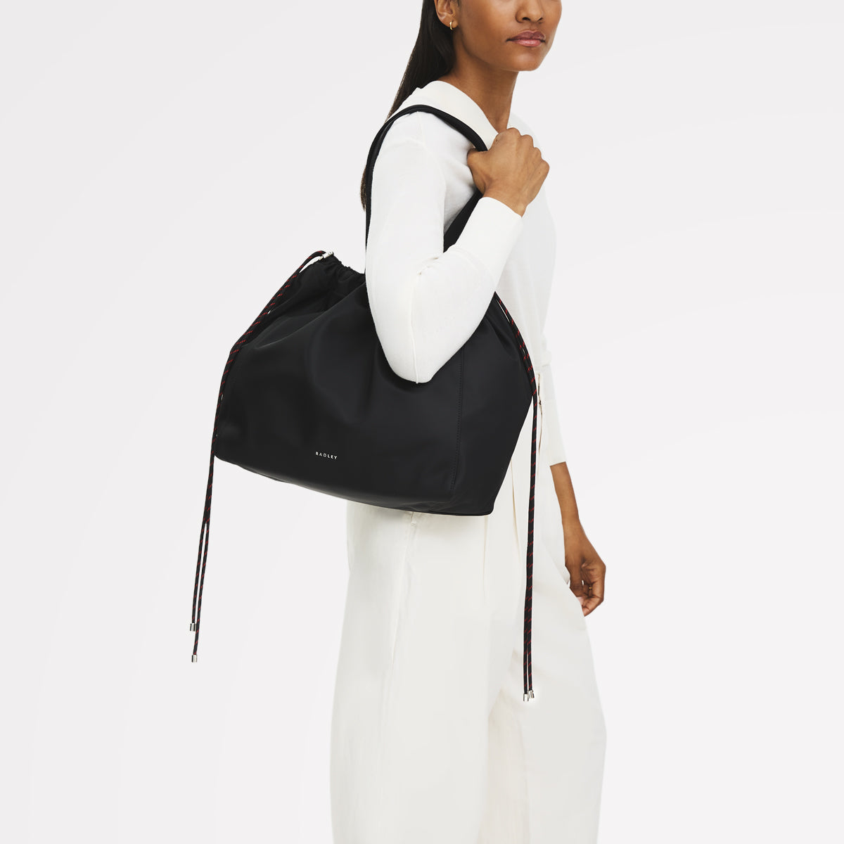 Radley London Black Large Open Top Tote Bag