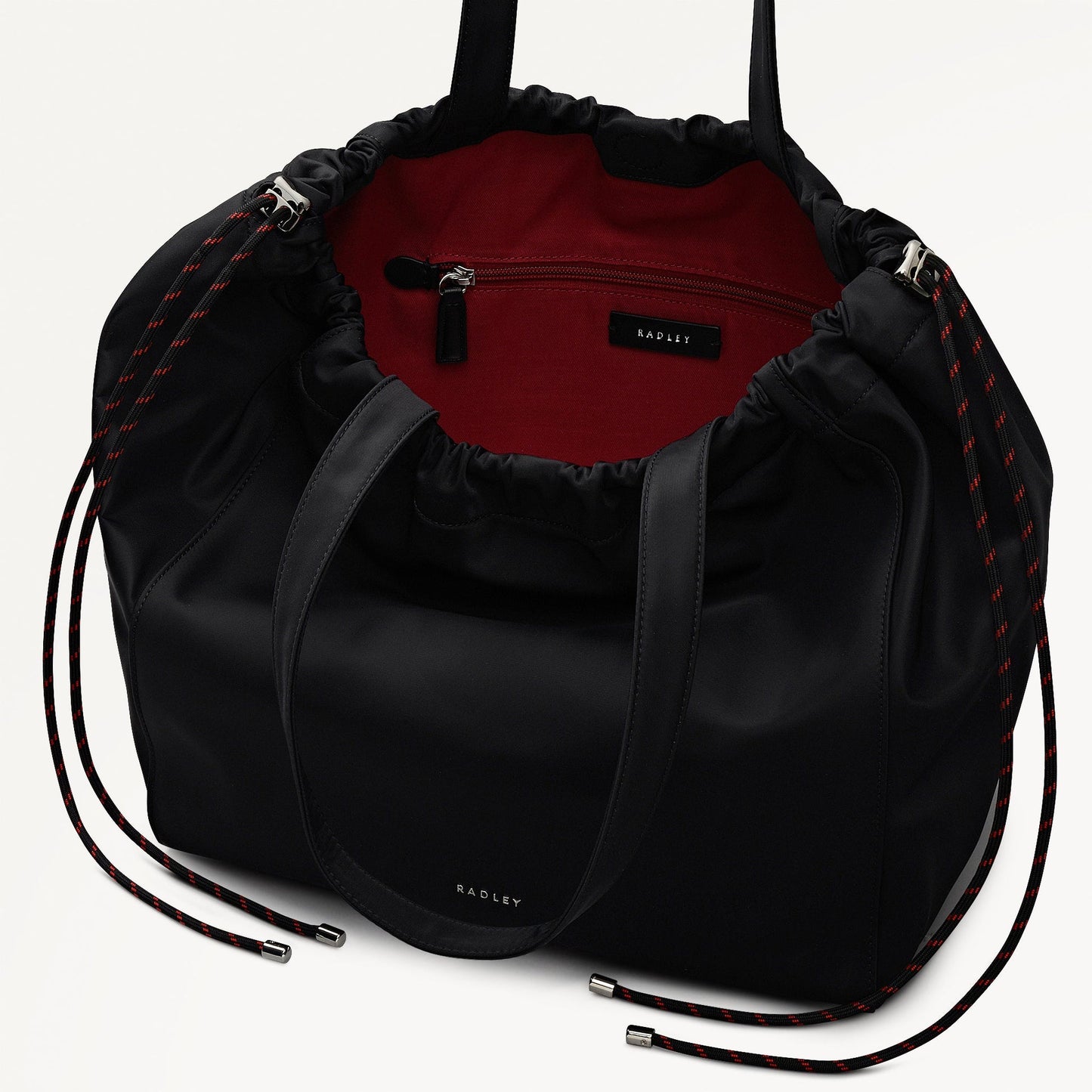 Radley London Black Large Open Top Tote Bag