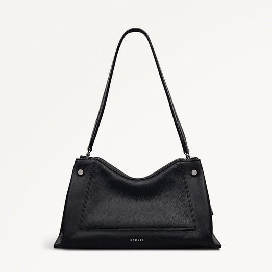 Radley London Black Medium Ziptop Shoulder Bag
