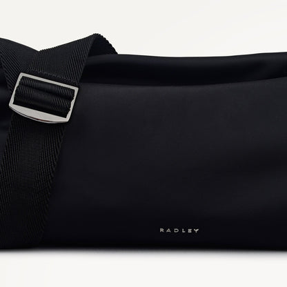 Radley London Black Medium Ziptop Cross Body Bag