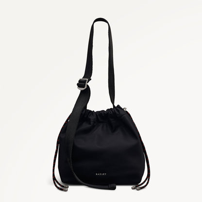 Radley London Black Small Open Top Cross Body Bag