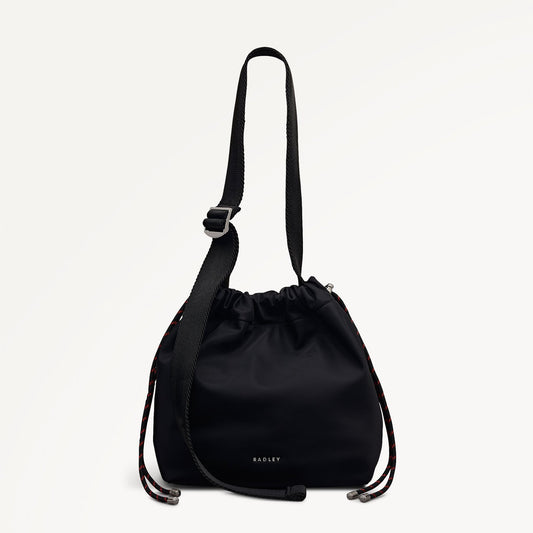 Radley London Black Small Open Top Cross Body Bag