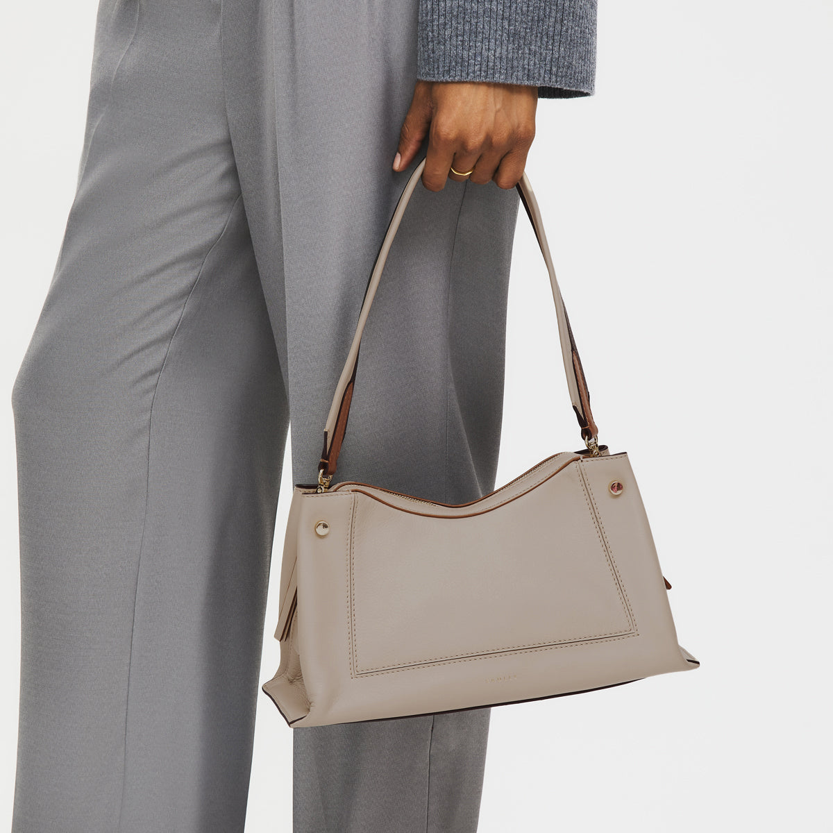 Radley London Porcini Medium Ziptop Shoulder Bag