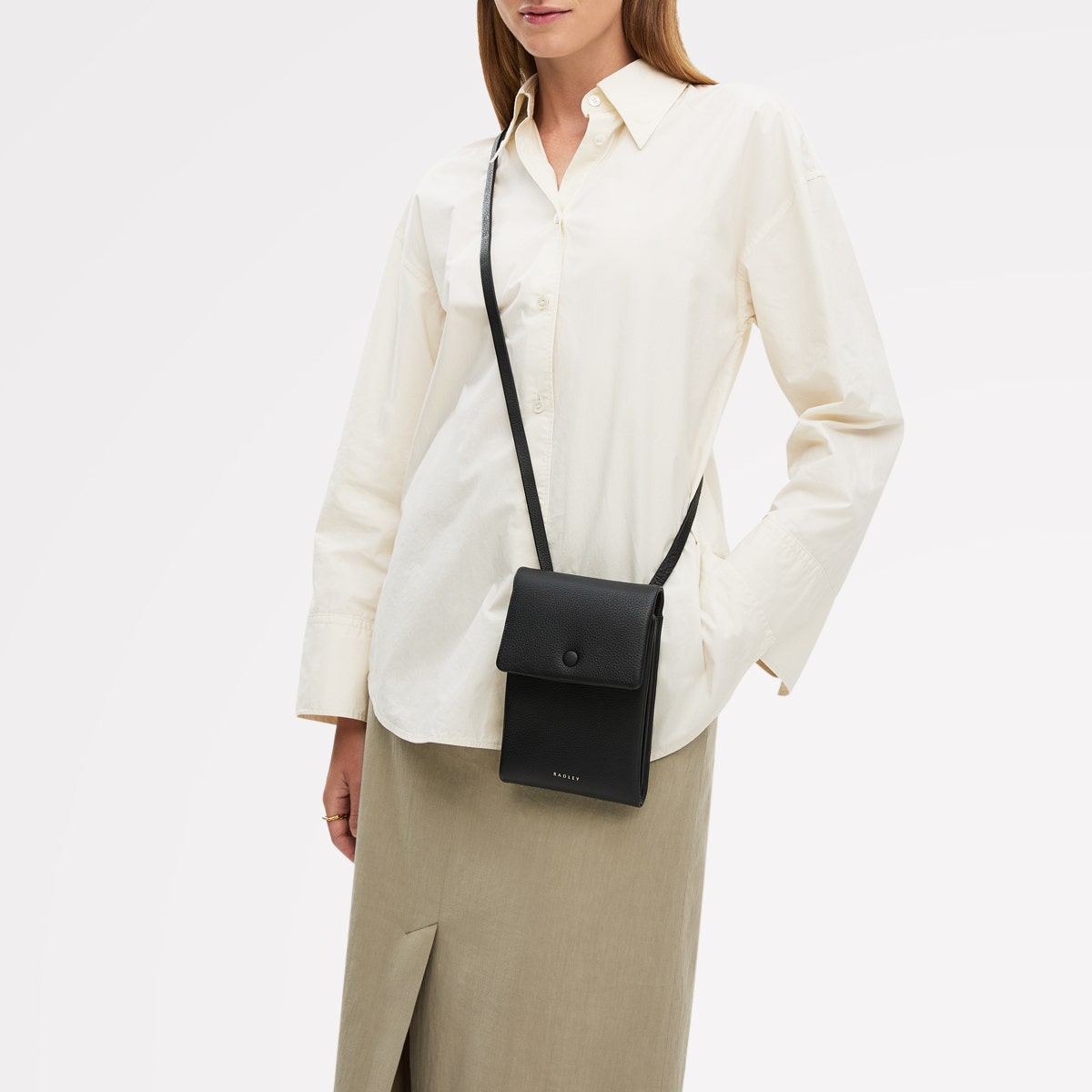 Radley London Black Medium Phone Cross Body Bag