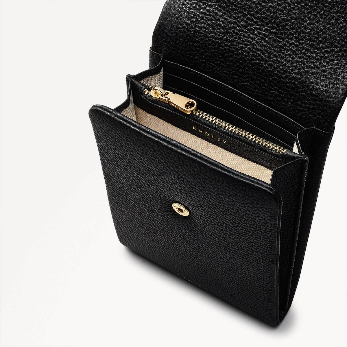 Radley London Black Medium Phone Cross Body Bag