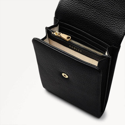 Radley London Black Medium Phone Cross Body Bag