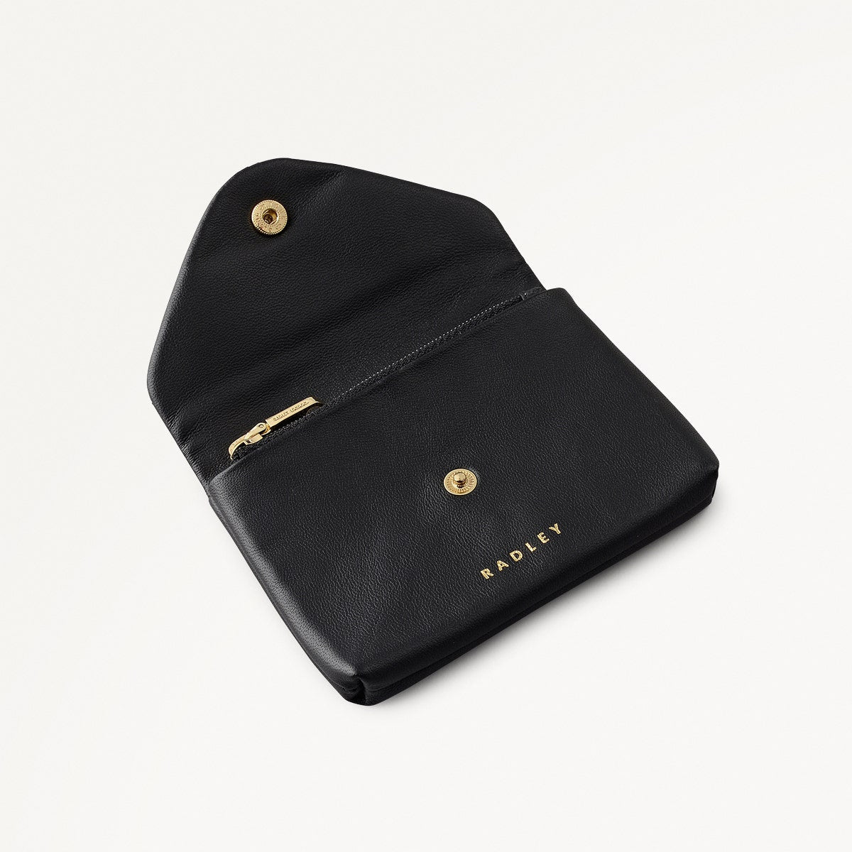 Radley London Black Small Ziptop Coin Purse