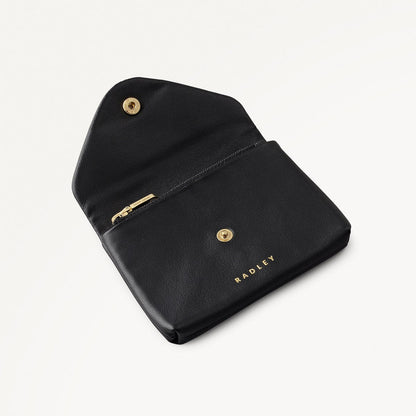Radley London Black Small Ziptop Coin Purse