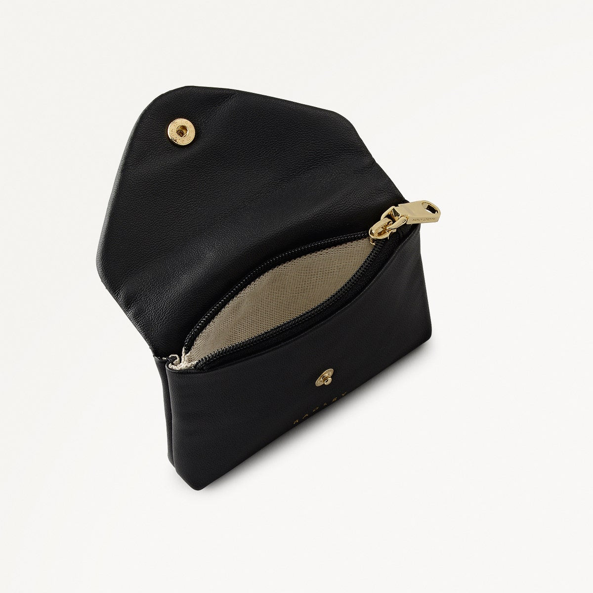 Radley London Black Small Ziptop Coin Purse