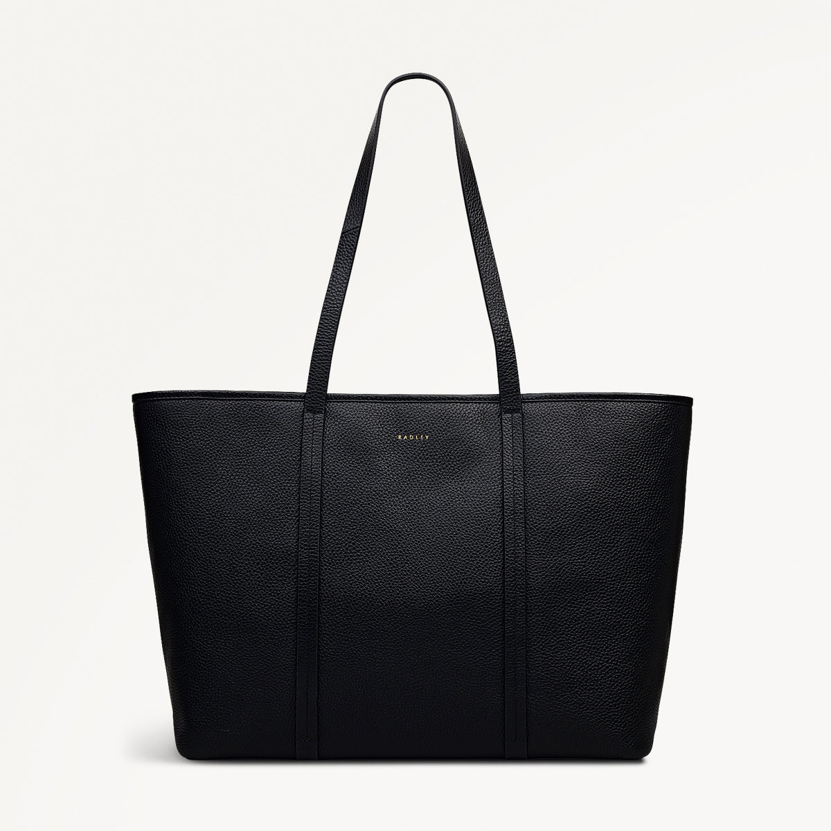 Radley London Black Large Ziptop Tote Bag