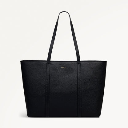 Radley London Black Large Ziptop Tote Bag