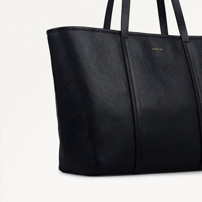 Radley London Black Large Ziptop Tote Bag