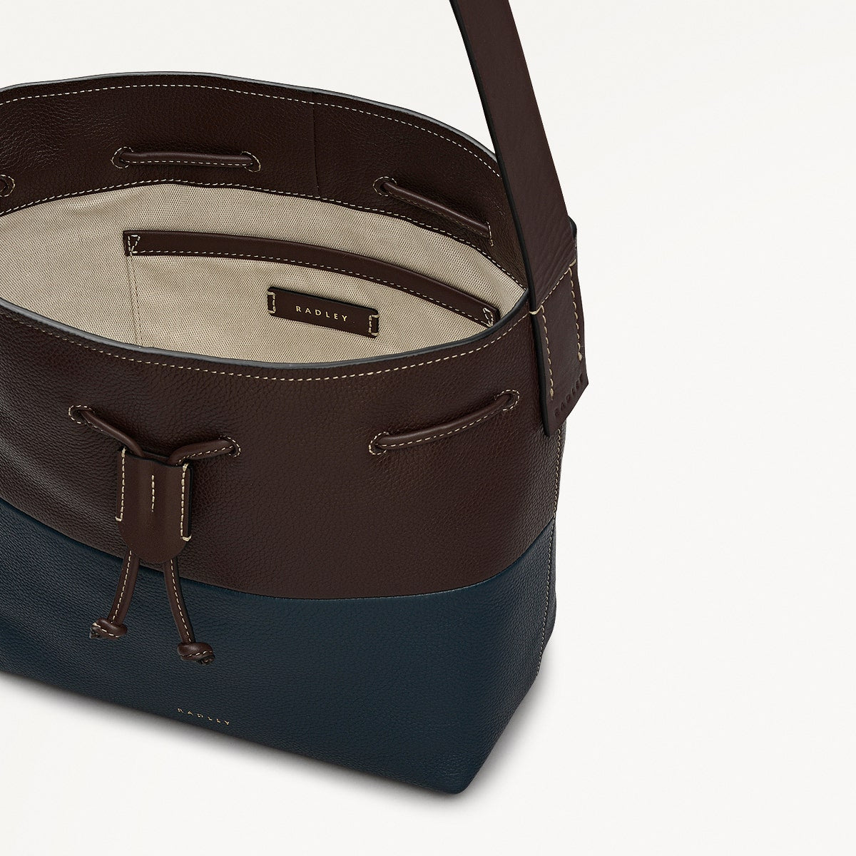 Radley London Dark Oak Medium Drawstring Shoulder Bag