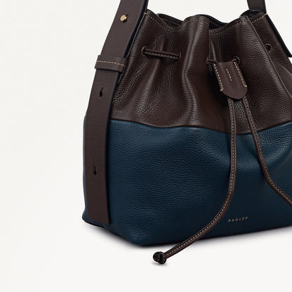 Radley London Dark Oak Medium Drawstring Shoulder Bag