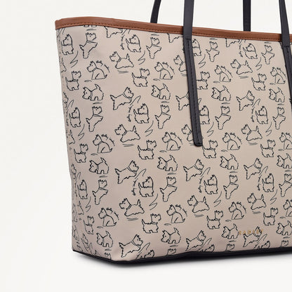 Radley London Chalk Large Open Top Tote Bag
