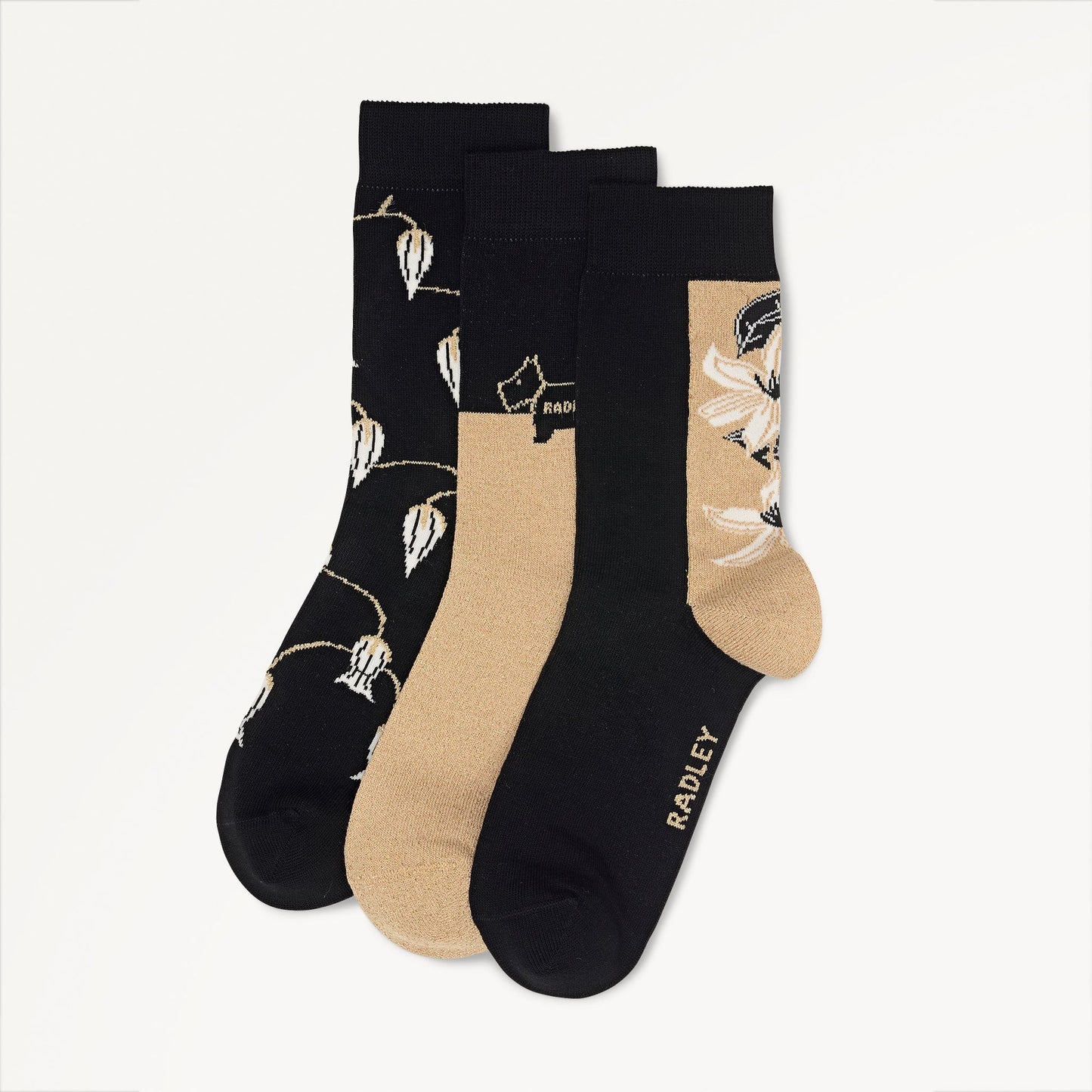 Radley London Gold Sock Set