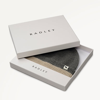Radley London Dark Grey Knitted Hat
