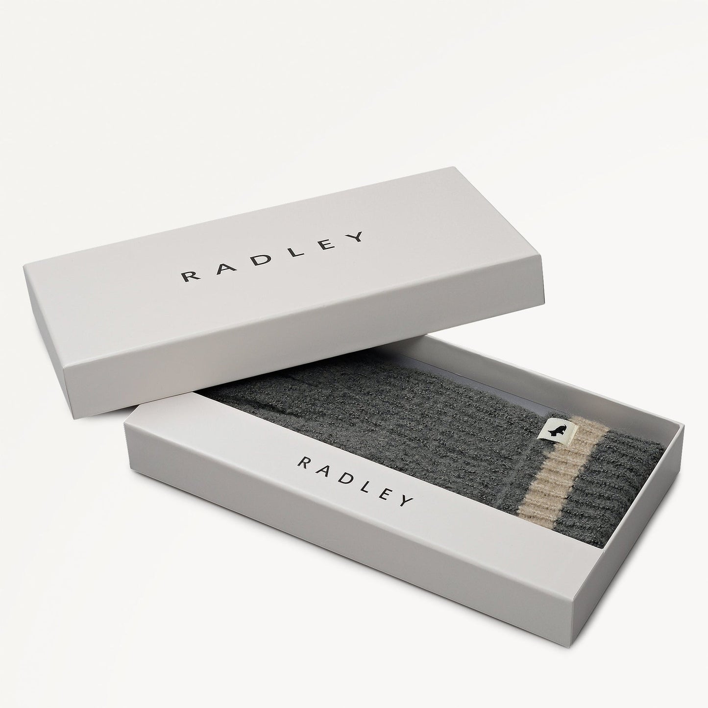 Radley London Dark Grey Knitted Glove