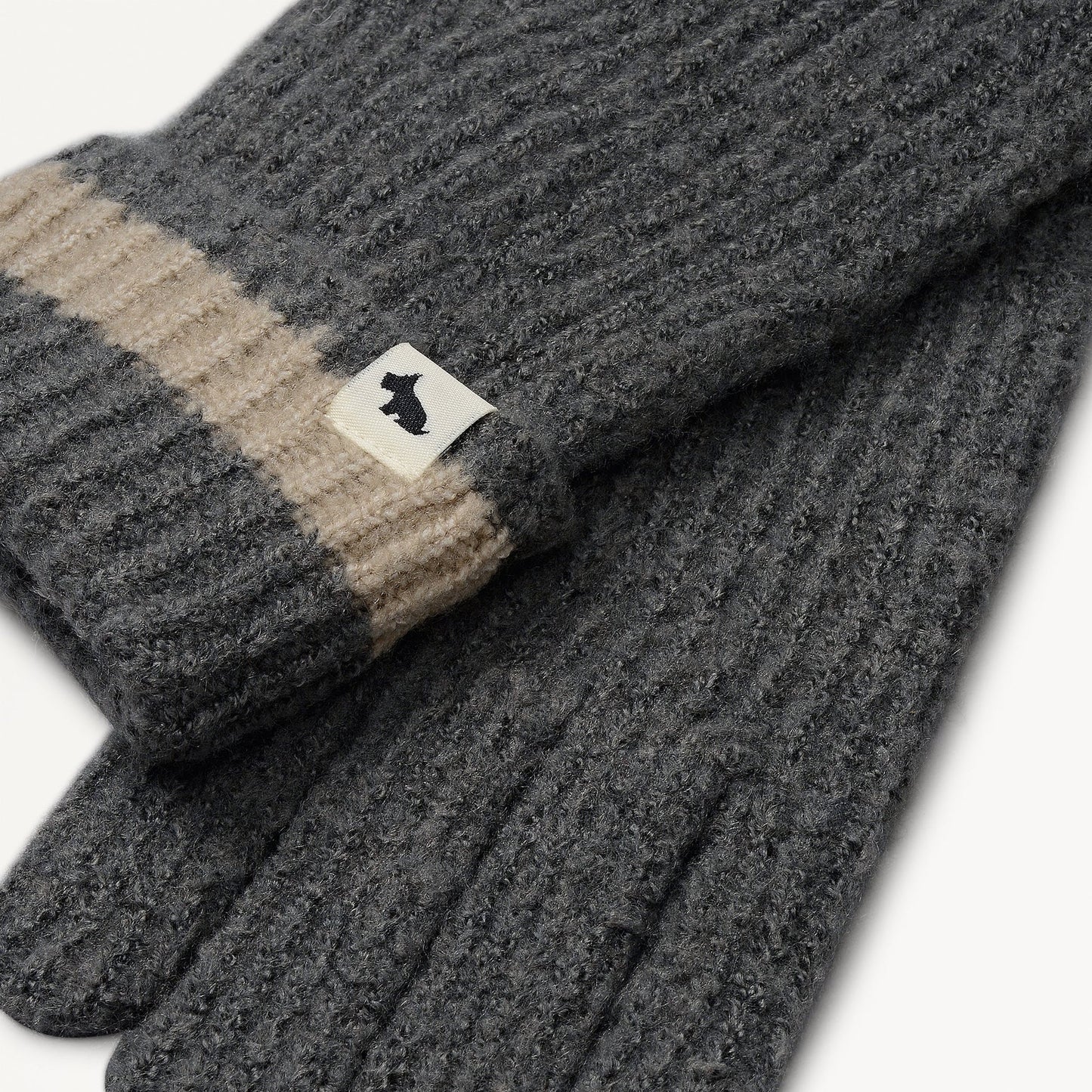 Radley London Dark Grey Knitted Glove