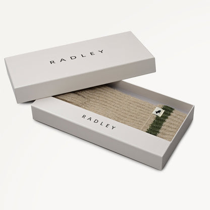 Radley London Oatmeal Marl Knitted Glove
