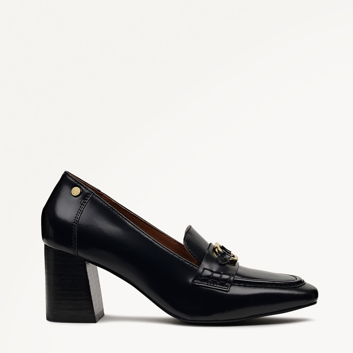 Radley London Black Trim Heeled Loafer