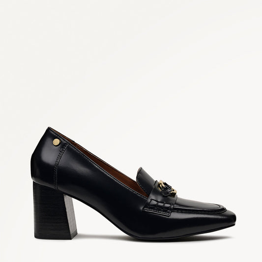 Radley London Black Trim Heeled Loafer