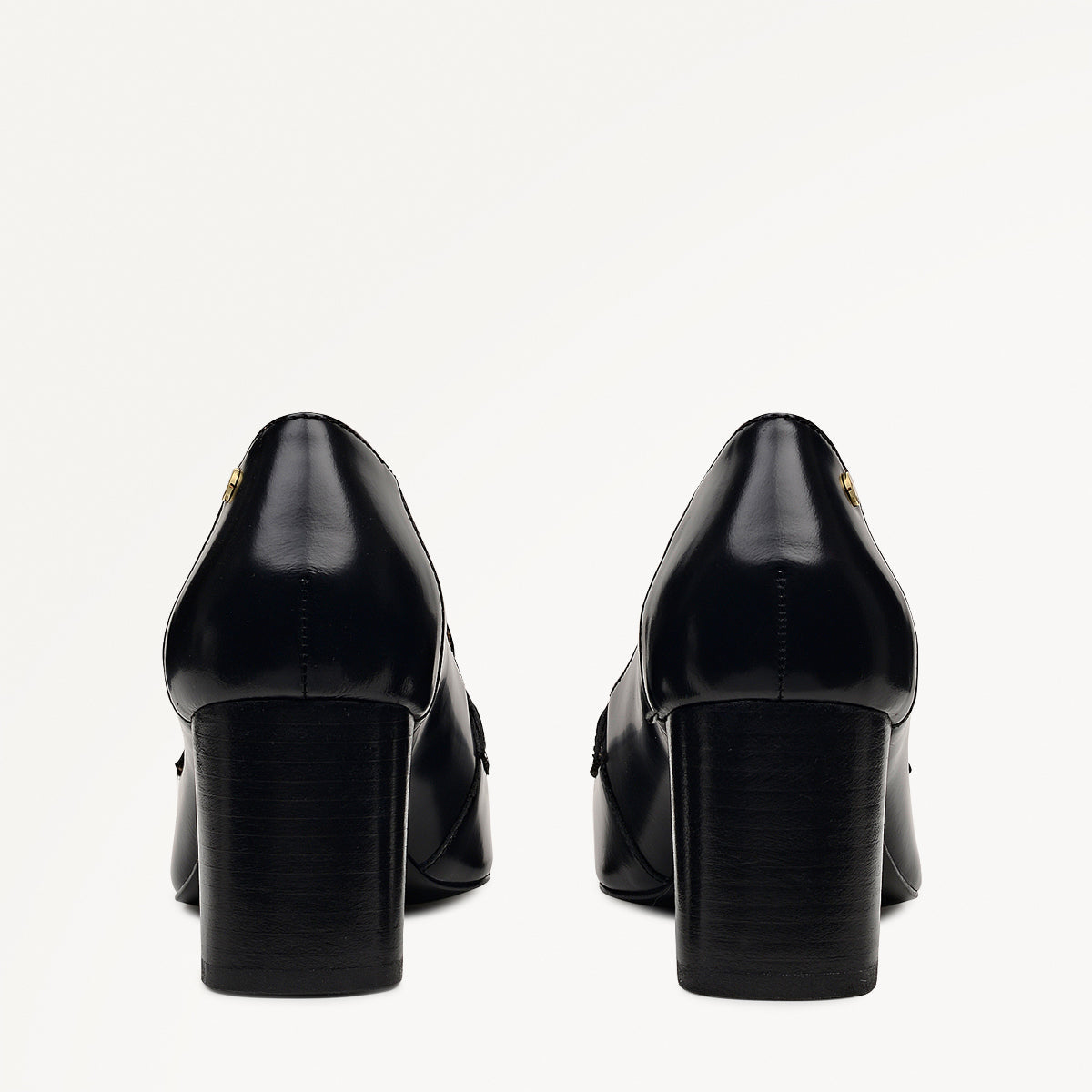 Radley London Black Trim Heeled Loafer