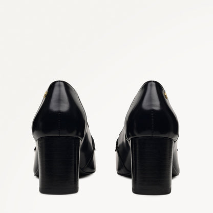 Radley London Black Trim Heeled Loafer