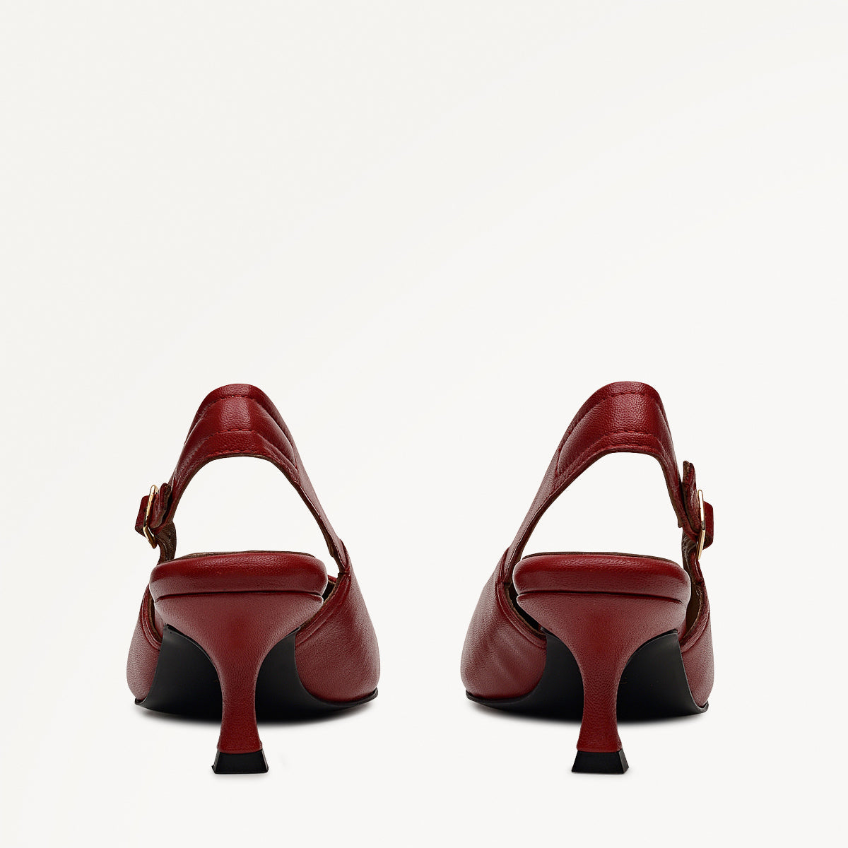 Radley London Fire Red Point Kitten Slingback