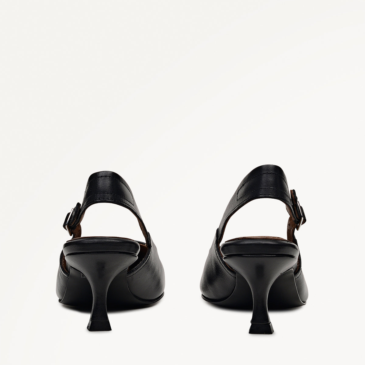 Radley London Black Point Kitten Slingback