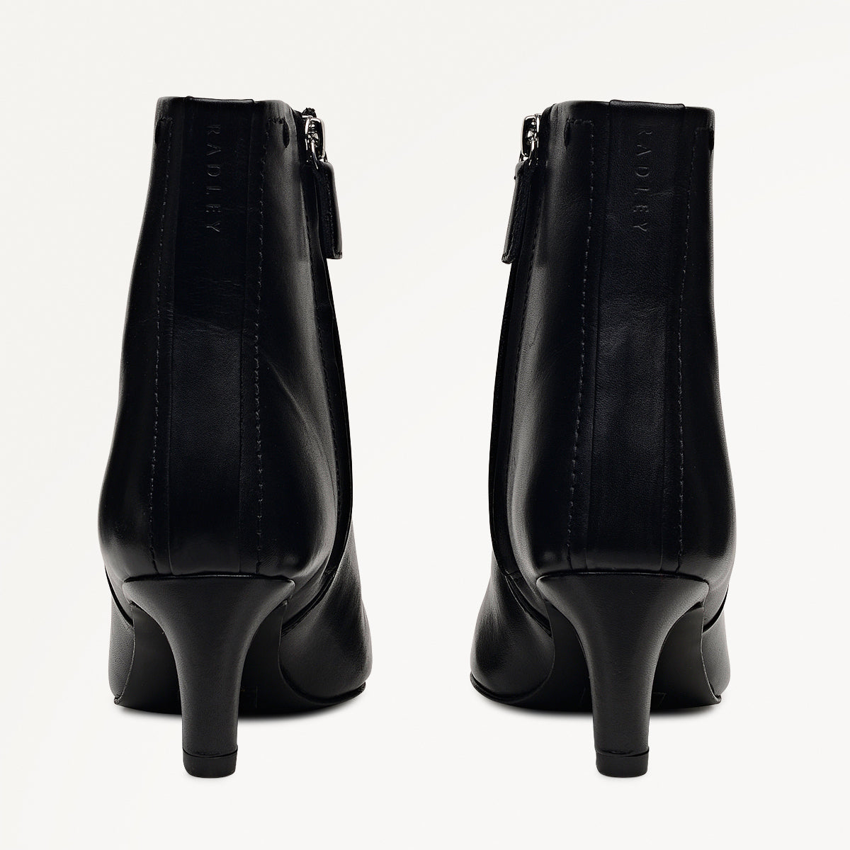 Radley London Black Clean Curve Heel Boot