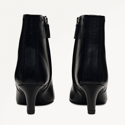 Radley London Black Clean Curve Heel Boot