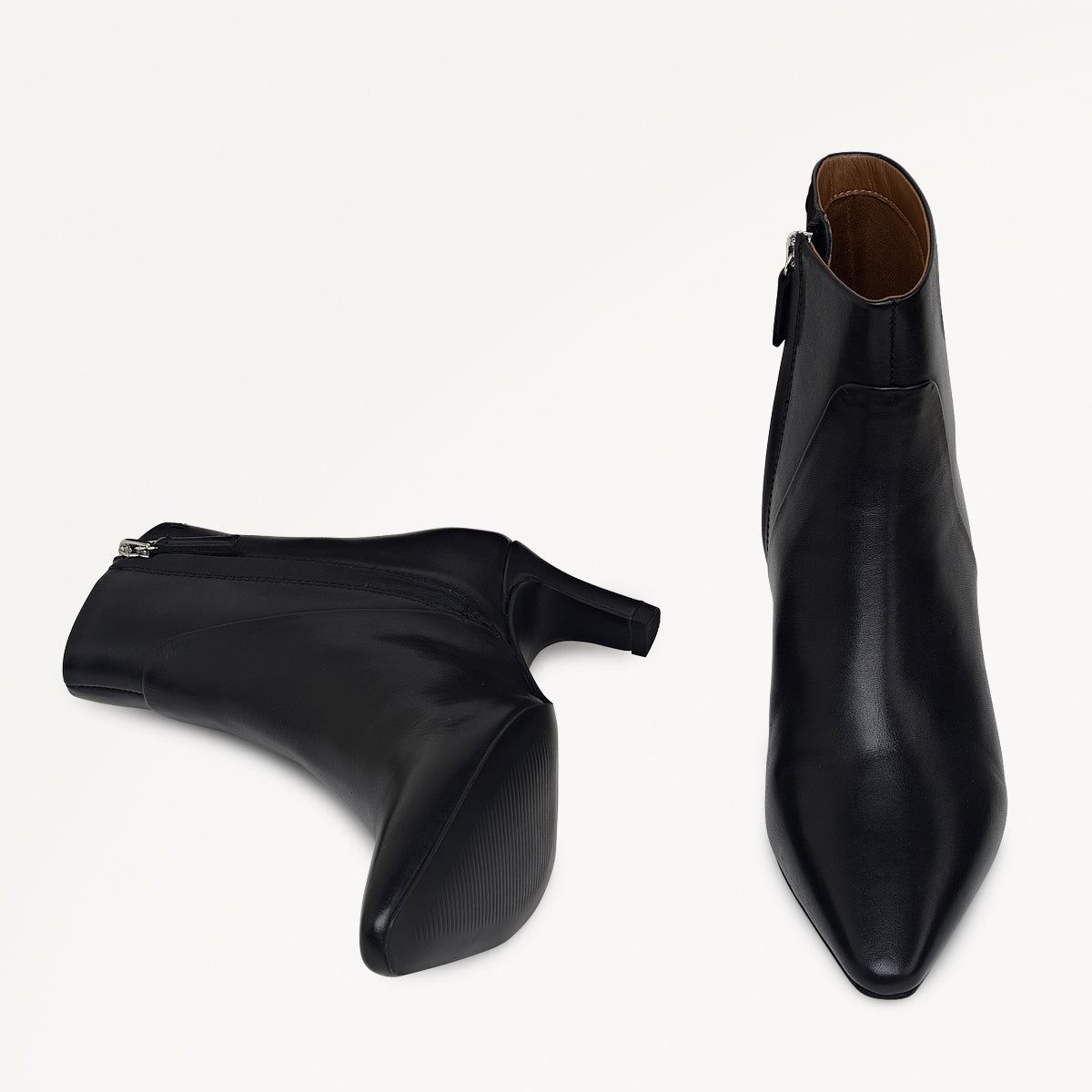 Radley London Black Clean Curve Heel Boot