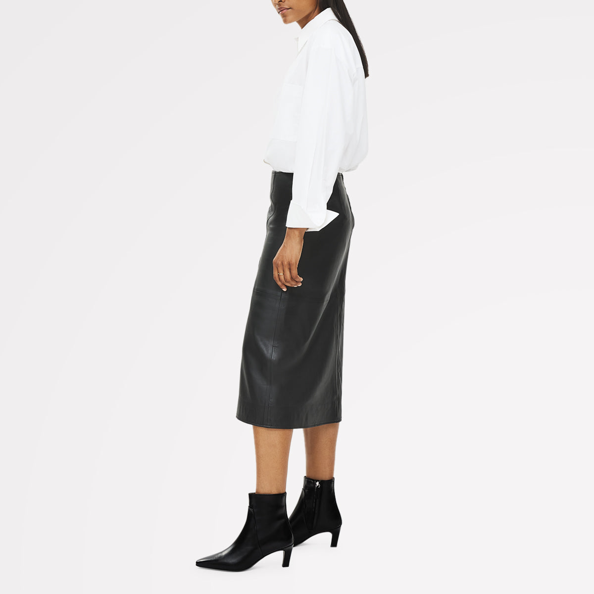 Radley London Black Clean Curve Heel Boot
