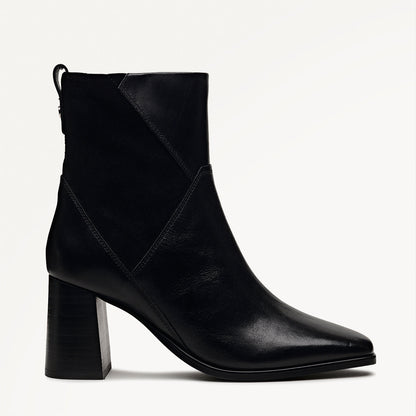 Radley London Black Panel Patchwork Heeled Boot