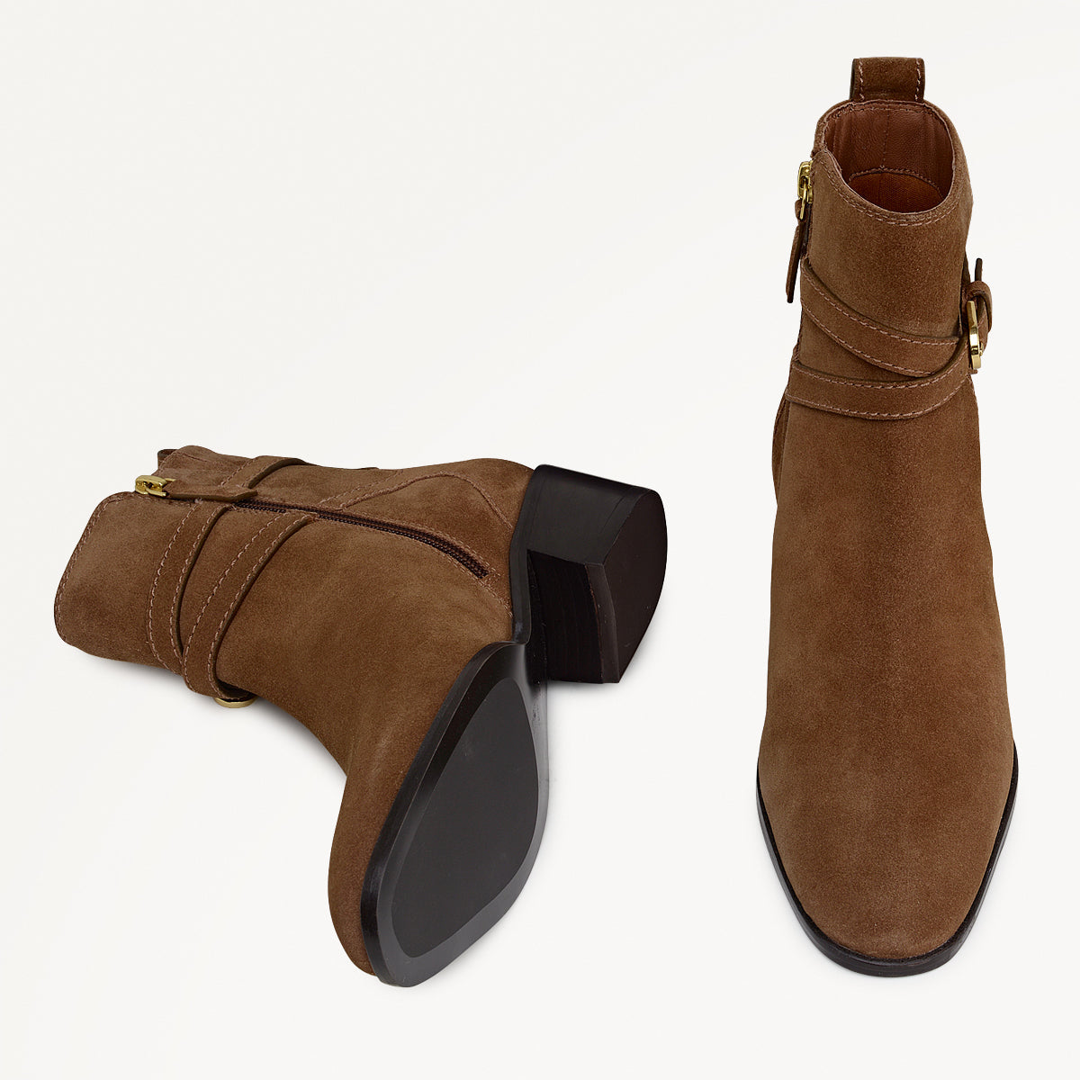 Radley London Coffee Trim Jeans Boot