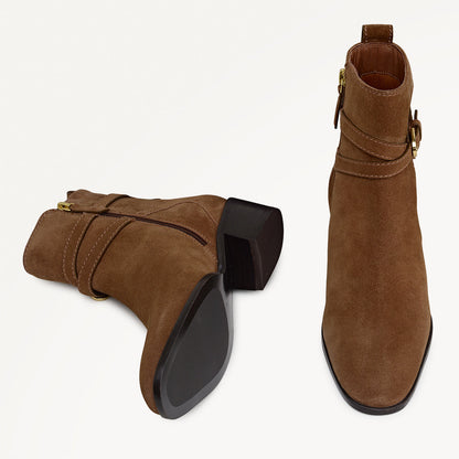 Radley London Coffee Trim Jeans Boot