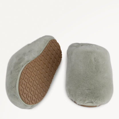 Radley London Mint Luxe Shearling Fluff Mule