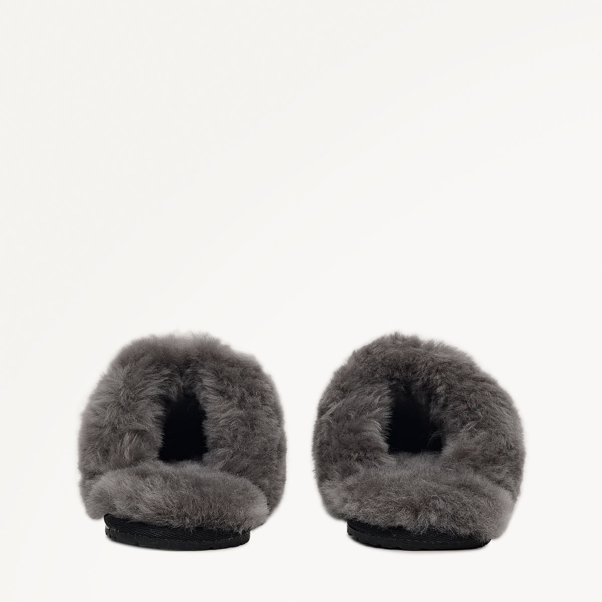 Radley London Black Seam Shearling Cuff Mule