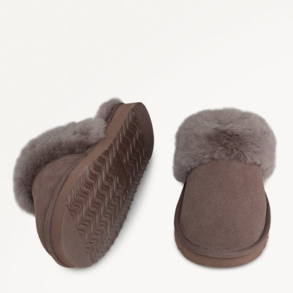 Radley London Mink Classic Shearling Cuff Mule
